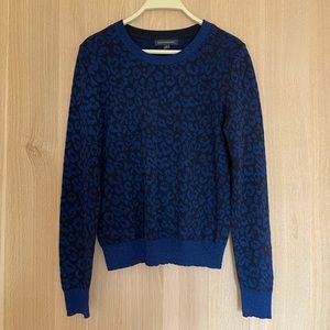 Banana Republic cheetah print sweater med